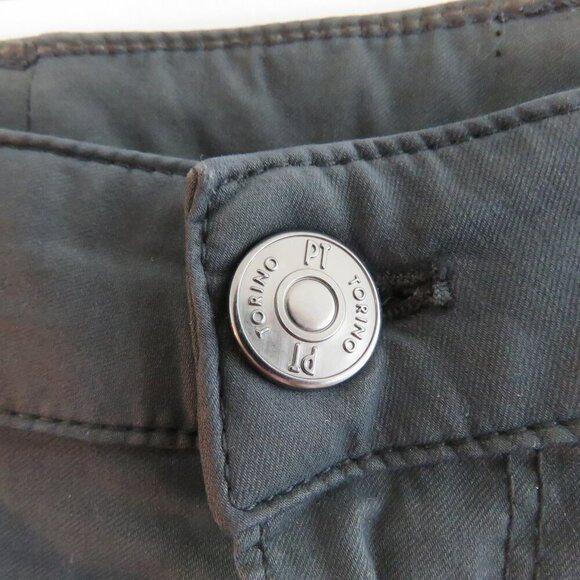 PT TORINO Jazz Stretch Cotton Chino Pants in Gray Golf Minimalist Luxury - Picture 9 of 13